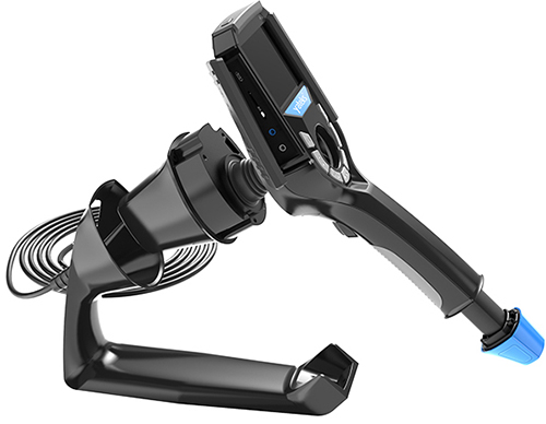 機身設計小巧輕便,手持便攜式符合人體工程學設計