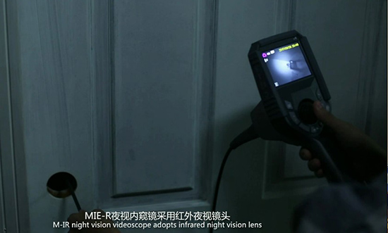 亞泰光電MIR系列高清警用內(nèi)窺鏡搭載紅外夜視鏡頭，可有效觀測(cè)20米以內(nèi)人和物體、隱蔽性好！