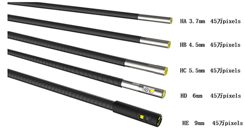 BIE內窺鏡具有多種規格的鏡頭配置,可滿足不同工況要求