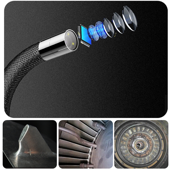 亞泰光電QIE系列高清內窺鏡像素高達兩百萬，內窺鏡成像高清